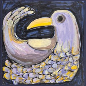 Bird on the tree - Miniature